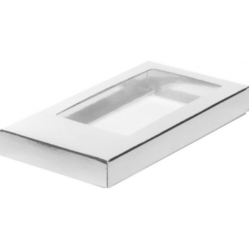 Коробка для плитки 18*9*1,7 серебро