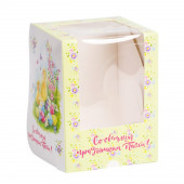 Коробка 9*9*12см Цыплята