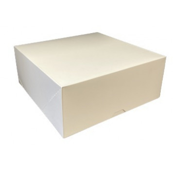 Коробка 26*26*12 без окна белая