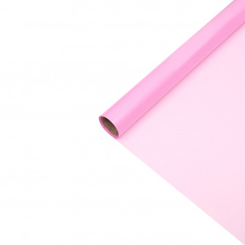 Пленка для цветов "Хрусталь", светло-розовый, 57 см х 5 м