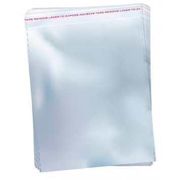 Пакет БОПП с клеевым клапаном 18 х 18/4 см, 25 мкм