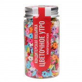 Кондитерская посыпка «Цветочное утро», многоцветная, 50 г