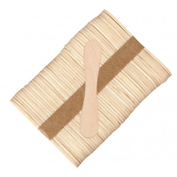 Палочки для мороженого Доляна, дерево, 7.5×1.1-1.5 см, 100 шт.