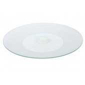 Блюдо для торта вращающееся прозрачное 30 см