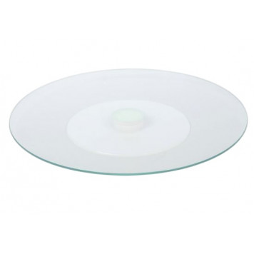 Блюдо для торта вращающееся прозрачное 30 см