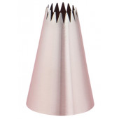 Насадка кондитерская KONFINETTA «Французская звезда», d=3.4 см, выход d=1.4 см, нержавеющая сталь