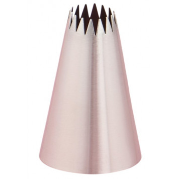Насадка кондитерская KONFINETTA «Французская звезда», d=3.4 см, выход d=1.4 см, нержавеющая сталь