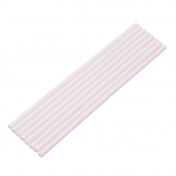 Палочки-дюбели для кондитерских изделий Доляна, d=0.7 см, 30 см, набор 8 шт., пластик, белые