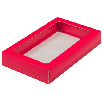 Коробка для клубники 25*15*4 красная