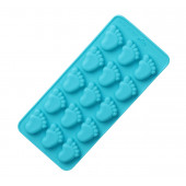 Форма для конд. украшений 15 ячеек 22x10x1,8 см (3,6х2,7 см) "Следопыт", цвет МИКС