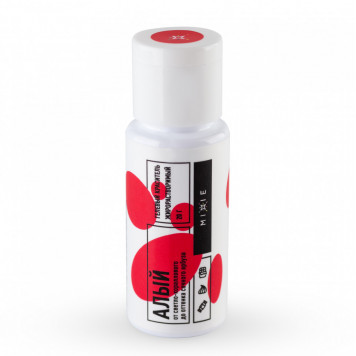 Краситель гелев. жирораств. Mixie Алый, 20г