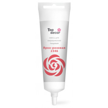 Краситель Топ декор Ярко-розовый, 100гр