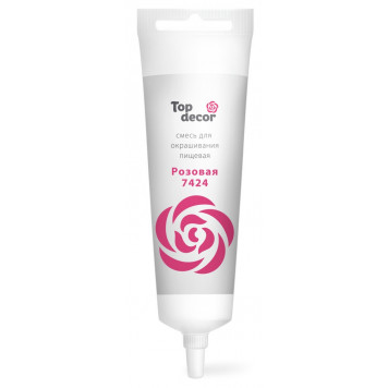 Краситель Топ декор Розовый, 100гр