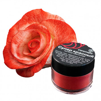 Пыльца кондитерская Супер Красная Caramella 4 гр