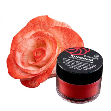 Пыльца кондитерская Красная Caramella 4 гр