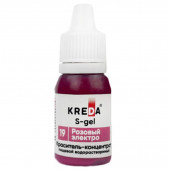 Краситель Креда S-gel Розовый электро, 10мл