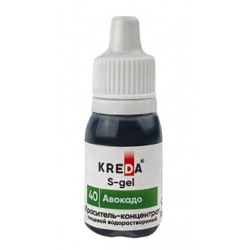 Краситель Креда S-gel Авокадо, 10мл