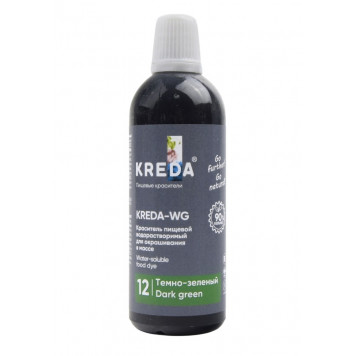 Краситель Креда WG Темно-зеленый, 100г