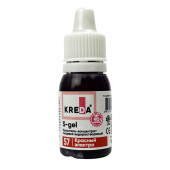Краситель Креда S-gel Красный электро, 10мл