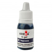 Краситель Креда S-gel Черника, 10мл