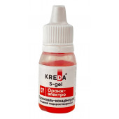 Краситель Креда S-gel Оранж электро, 10мл