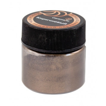 Краситель сухой перламутровый Caramella Коричневый, 5 гр