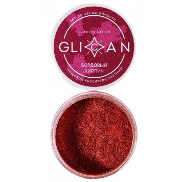 Краситель Glican Бордовый кирпич, 10г
