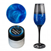 Шиммер пищевой Caramella Голубой топаз, 5 гр