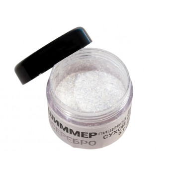 Шиммер для напитков КондиМир "Серебро", 5 г