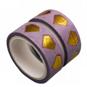 Клейкая лента бумага "Золотой бриллиант" ширина 1,5 см длина 5 м 1,5х4,1х1,1 см