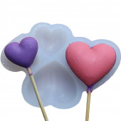 Молд Сердце 3D мини МБ