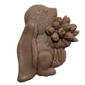 Молд Зайчик с тюльпанами МБ