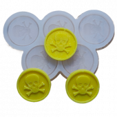 Молд Пиратские монетки МБ