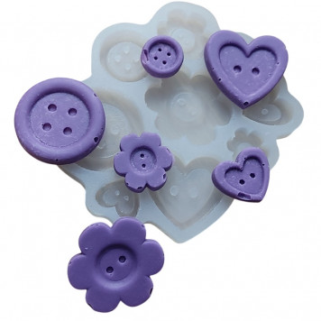 Молд Пуговки МБ