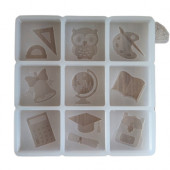 Молд Конфетки Школа МБ