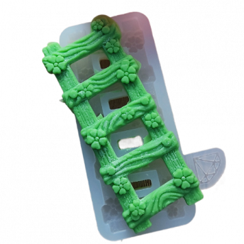 Молд Лесенка с цветами МБ