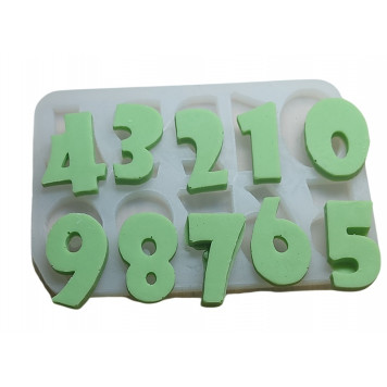 Молд Цифры Мульт 3см МБ