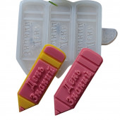 Молд Карандаши с надписью МБ