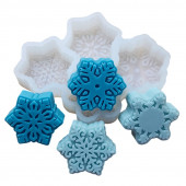 Молд Снежинки конфетки МБ