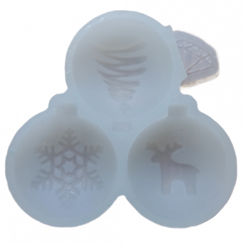 Молд 3 шарика МБ