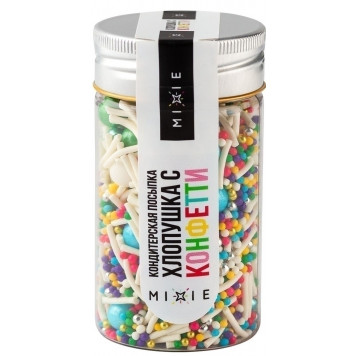 Посыпка Mixie Хлопушка с конфетти, 50г