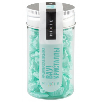 Посыпка MIXIE Вау! Кристаллы бирюзовые 102, 50гр