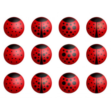 Медальоны Божьи коровки, 65г