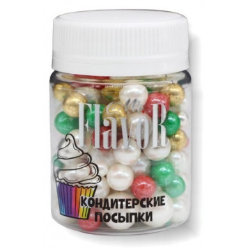 Посыпка Mr.Flavor Новогодние шары, 50г