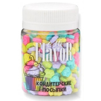Посыпка Mr.Flavor Кошачьи лапки перламутровые цветные, 50г
