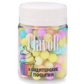 Посыпка Mr.Flavor Шарики пастельные 6мм, 50г