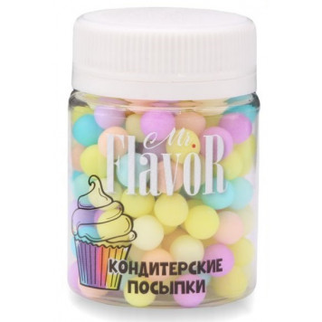 Посыпка Mr.Flavor Шарики пастельные 6мм, 50г