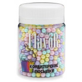 Посыпка Mr.Flavor Шарики перламутровые цветные 4мм, 50г