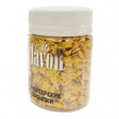 Посыпка Mr.Flavor Звездочки плоские золотые, 40г
