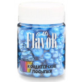 Посыпка Mr.Flavor Микс шарики перламутровые ярко-синие, 50г